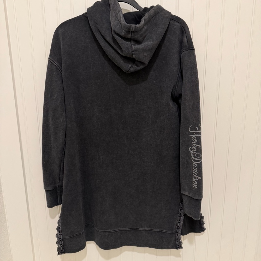 Harley-Davidson Charcoal Winged Hoodie - Picture 5 of 7